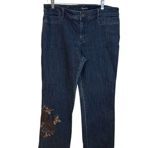 Point Zero Blue Straight Leg Jeans with Classic Design